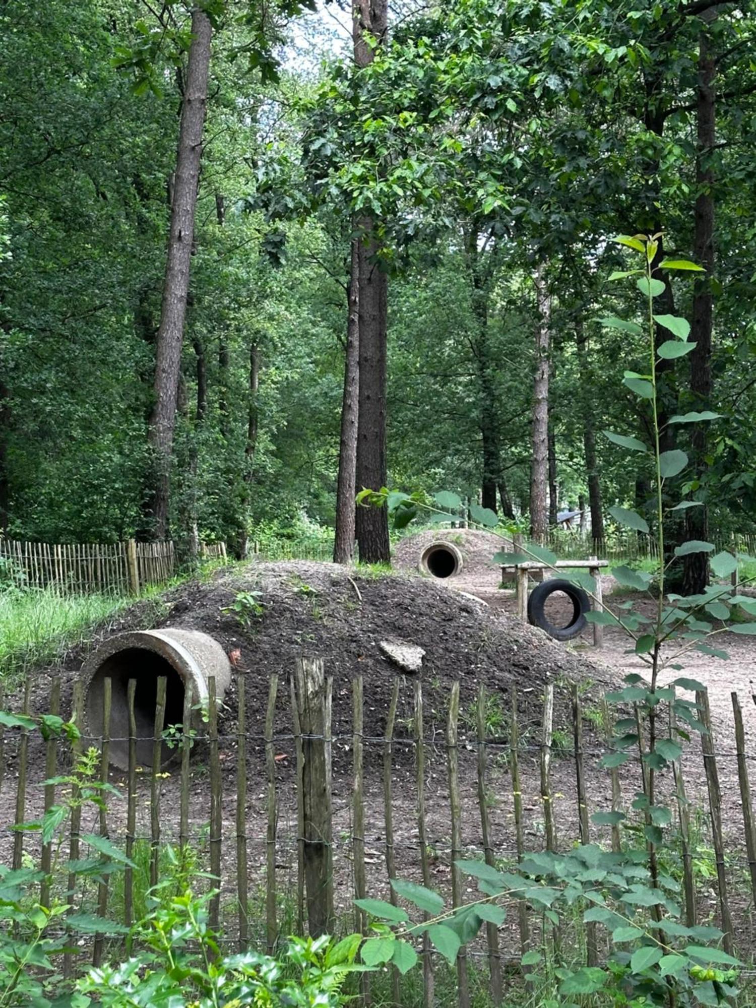 Dubbele Chalet Op Recreatiepark Topparken Op De Veluwe In Beekbergen Met Grote Vrije Tuin En Eigen Parkeerplaats Luaran gambar